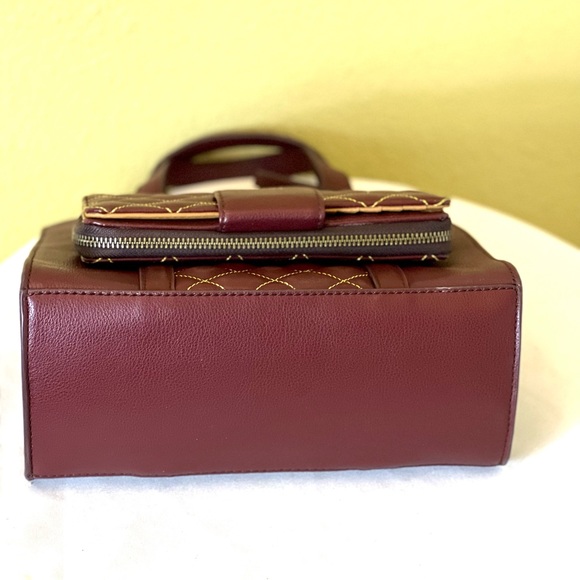 FOSSIL💥NEW GREAT FINDINGS💥Kingston Cowhide Leather Satchel & Wallet - Picture 11 of 15